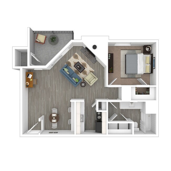 Unit 2306 822 floor plan